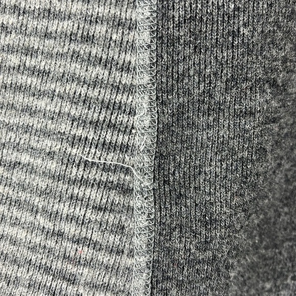 Prana Kari Grey Wool Blend Hooded Zip Sweater Jacket Pockets Womens Size XS - Picture 13 of 14